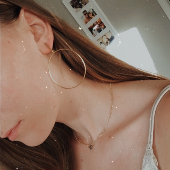 Armora’s | Gold Hoops - Picture 2 of 3